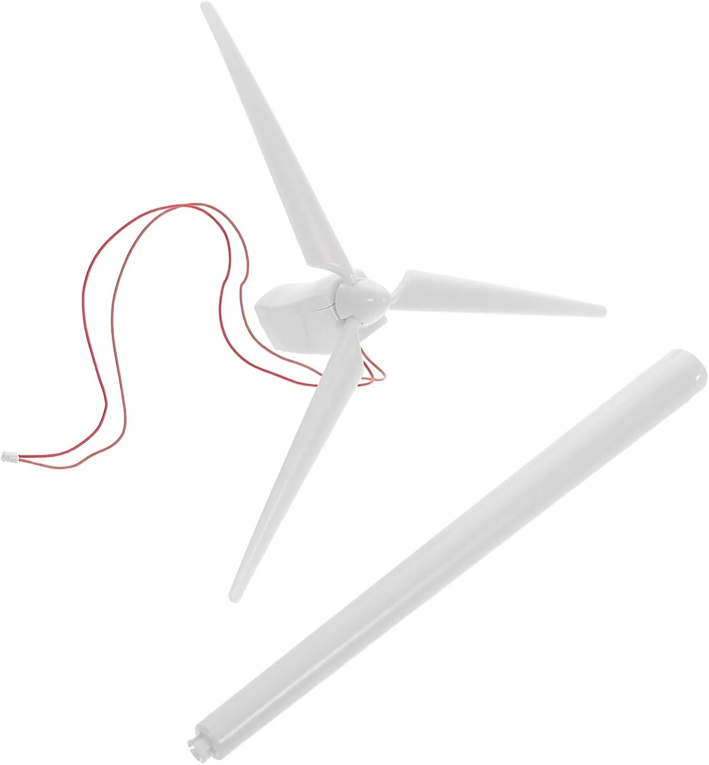 1 Set Solar Powered Windmill Model Kit DIY Windmill Decoration for Indoor Outdoor Use Engaging Stem Educational for Project for Home School