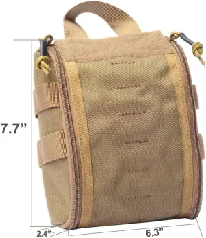 1000D Molle Tactical First Aid Kits Utility Medical Accessory Bag Outdoor Hunting Hiking Survival Modular Medic Bag Pouch