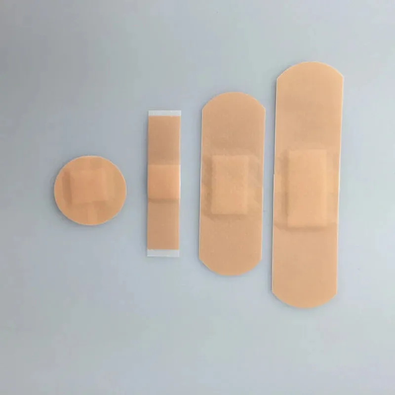 100pcs Waterproof Assorted Bandages Strips Plaster First Aid Skin Wound Patches Adhesive Sports Tape