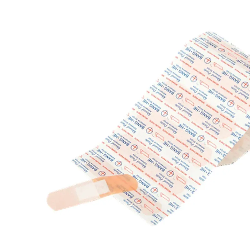 100pcs Waterproof Assorted Bandages Strips Plaster First Aid Skin Wound Patches Adhesive Sports Tape