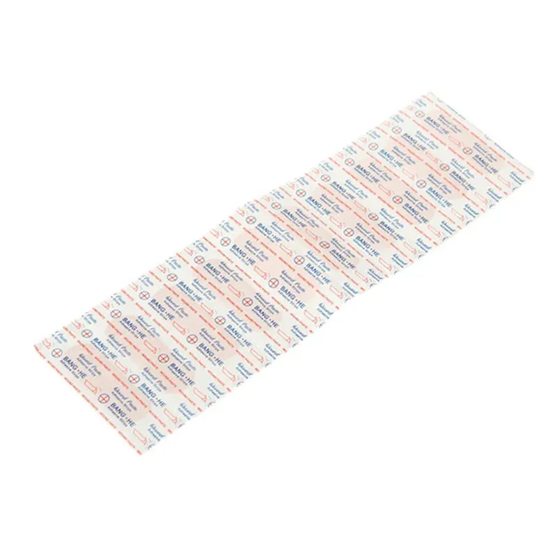100pcs Waterproof Assorted Bandages Strips Plaster First Aid Skin Wound Patches Adhesive Sports Tape