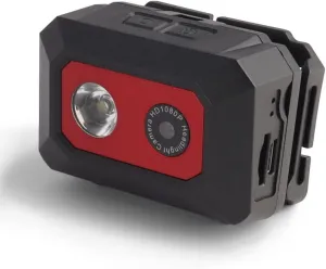 1080P Sports Camera with Night Light, Head Mounted Actiong Camera for Outdoor Sports Traveling, with SOS Emergency Lights