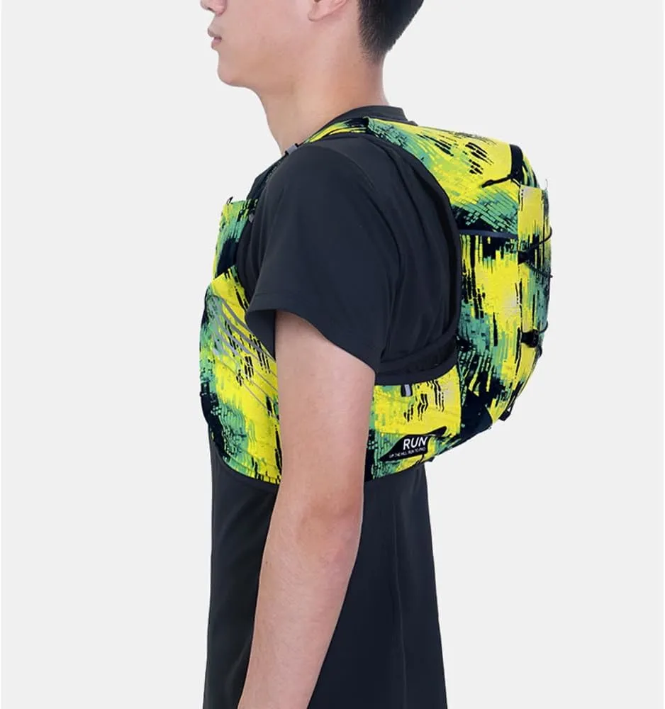 10L Lightweight Running Hydration Vest, Mens Breathable and Sweatproof Running Backpack for Trail Running Marathon Race