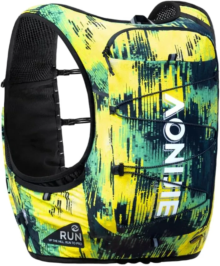 10L Lightweight Running Hydration Vest, Mens Breathable and Sweatproof Running Backpack for Trail Running Marathon Race