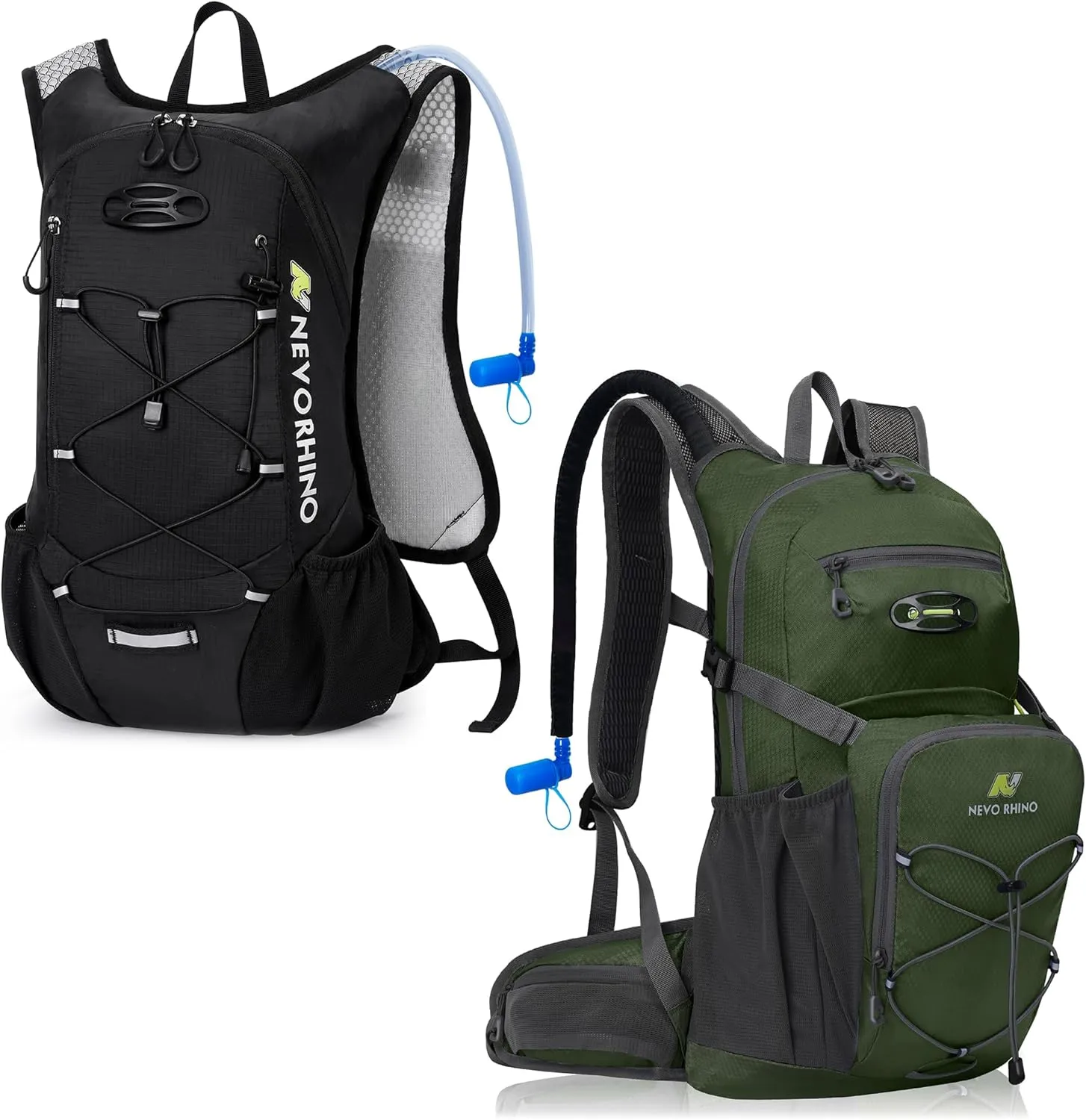 12L Water Backpack 18L Hiking Backpack with Water Bladder 2L/3L Water Backpack Women Men Lightweight Insulation Hydration Day Rucksack for Hiking, Cycling, Running, Climbing, Camping