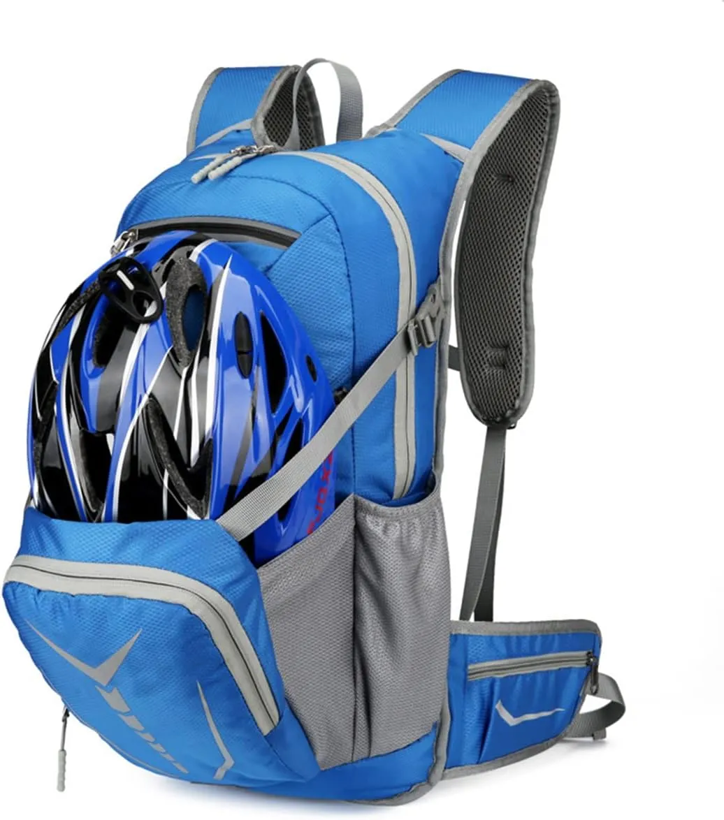 15L Cycling Rucksack Lightweight Bike Backpack Running Daypack for Fitness Hiking Climbing Camping Skiing Biking Trekking