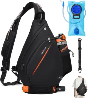 19L Hydration Backpack Hiking(Including 2L Water Bladder) Water Backpack Hydration Pack,Sling Backpack,Crossbody Backpack