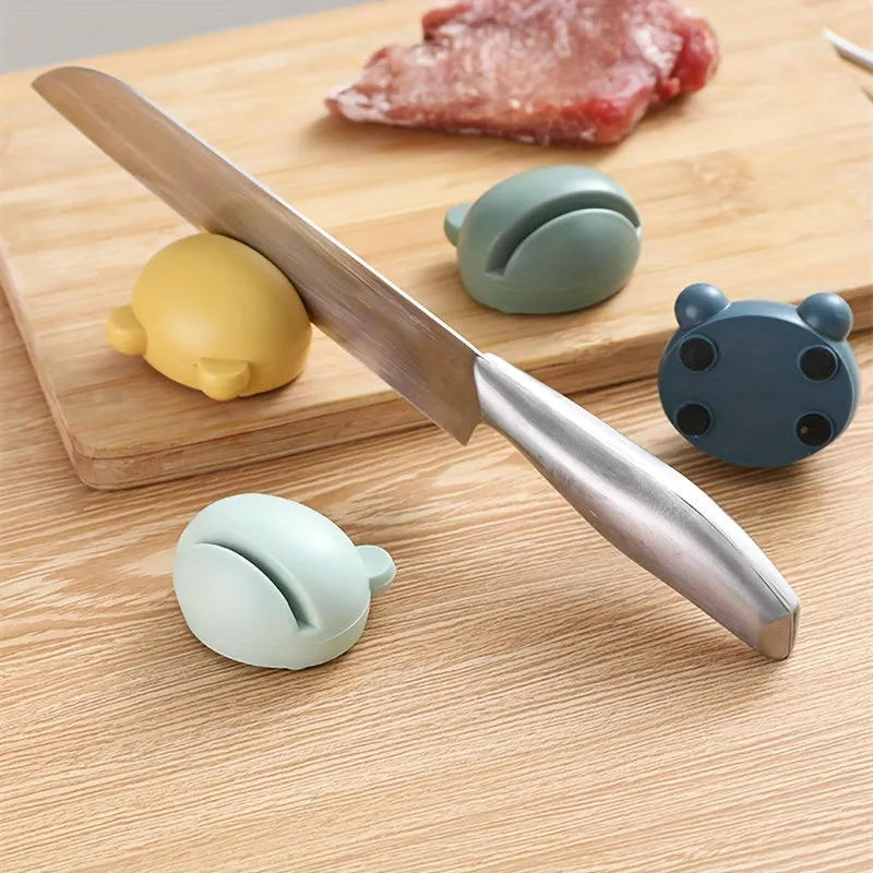 1pc, Knife Sharpeners, Mini Frogs Sharpening Knife Tools