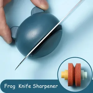 1pc, Knife Sharpeners, Mini Frogs Sharpening Knife Tools