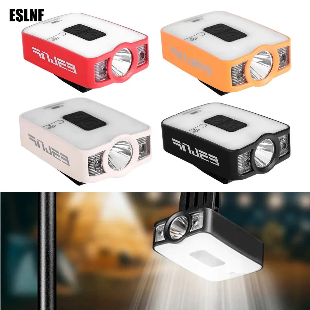 2 In 1 Sensor Cap Light Led Clip On Light Outdoor Camping Headlight Headlamp Camping For Fishing Camping Running Cycling     New