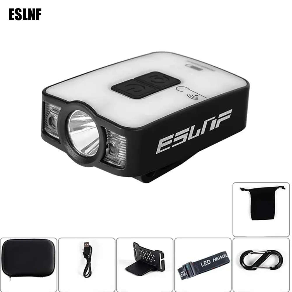 2 In 1 Sensor Cap Light Led Clip On Light Outdoor Camping Headlight Headlamp Camping For Fishing Camping Running Cycling     New