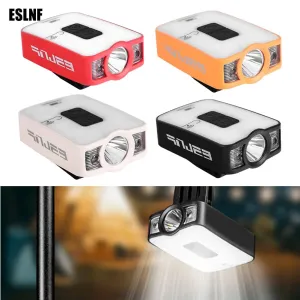 2 In 1 Sensor Cap Light Led Clip On Light Outdoor Camping Headlight Headlamp Camping For Fishing Camping Running Cycling     New