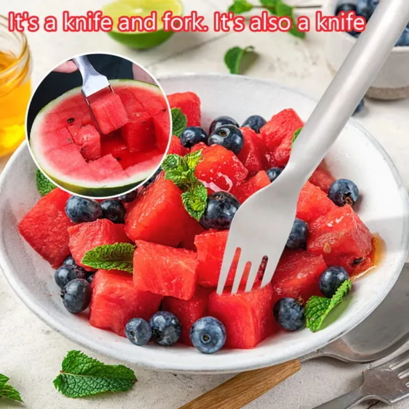 2-in-1 Stainless Steel Watermelon Cutter