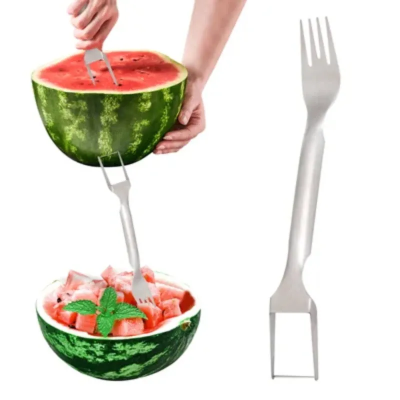 2-in-1 Stainless Steel Watermelon Cutter