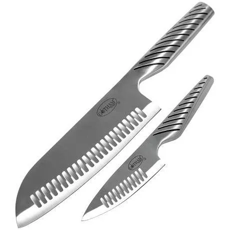 2-Piece: Gotham Steel Pro Cut – The Japanese Style Stainless Steel Super Sharp Knife Set