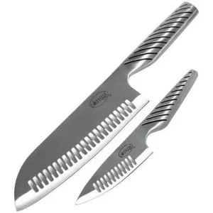 2-Piece: Gotham Steel Pro Cut – The Japanese Style Stainless Steel Super Sharp Knife Set