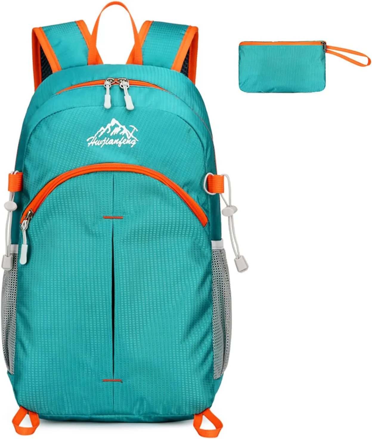 20L Outdoor Lightweight Packable Backpack, Waterproof Hiking Daypack Small Foldable Backpacks for Travel Camping (Green)