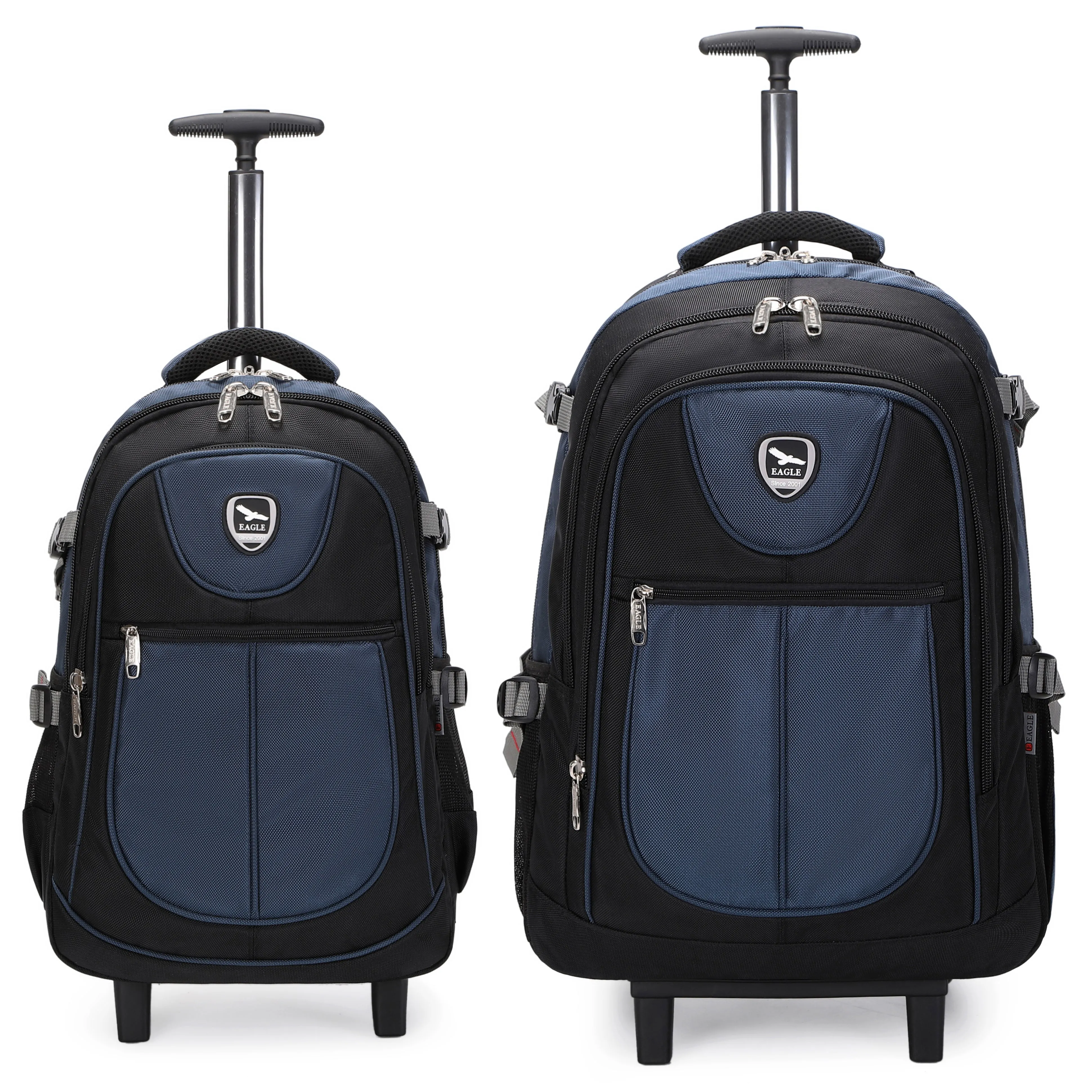 2in1 Laptop Backpack and Luggage with Wheels