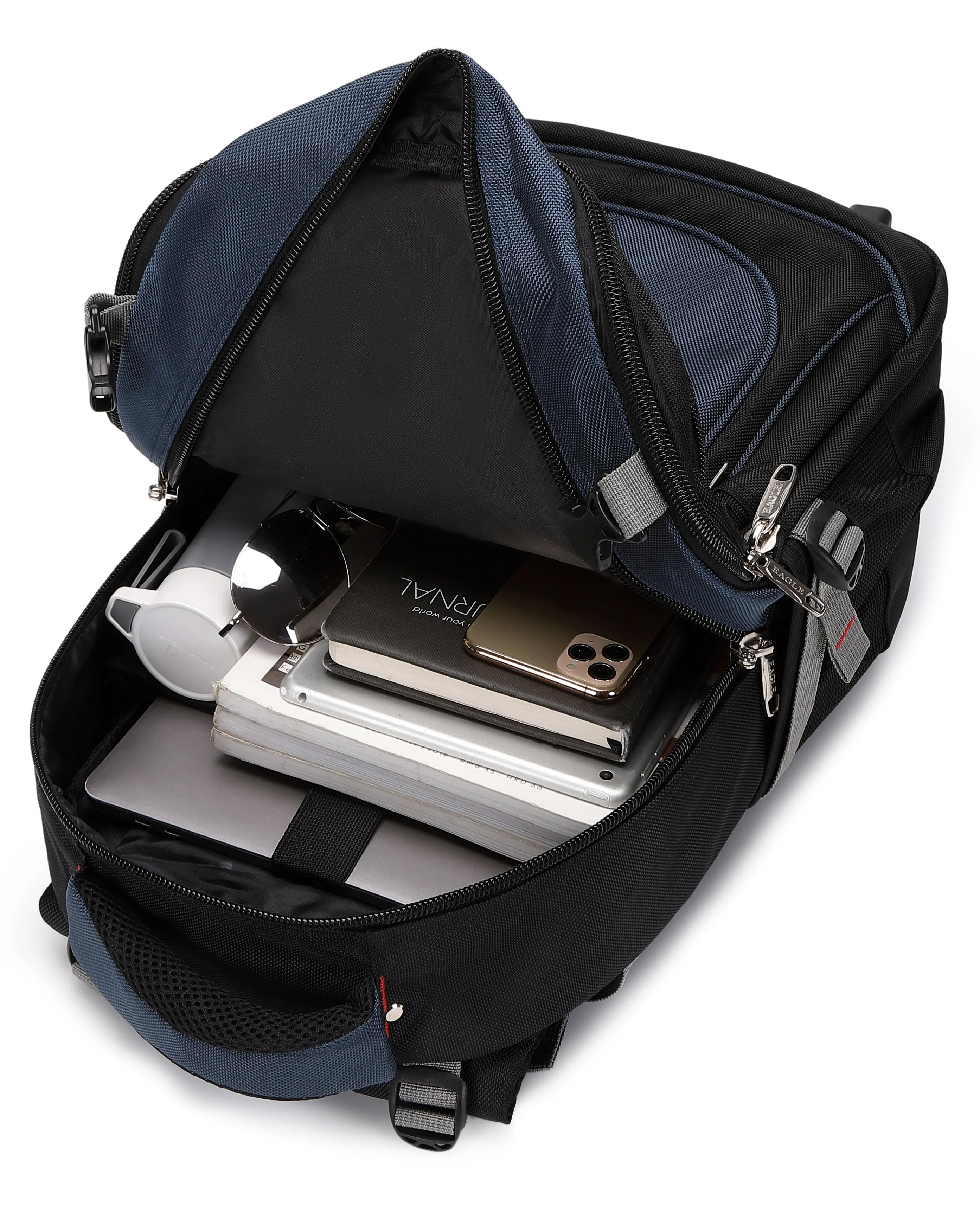 2in1 Laptop Backpack and Luggage with Wheels