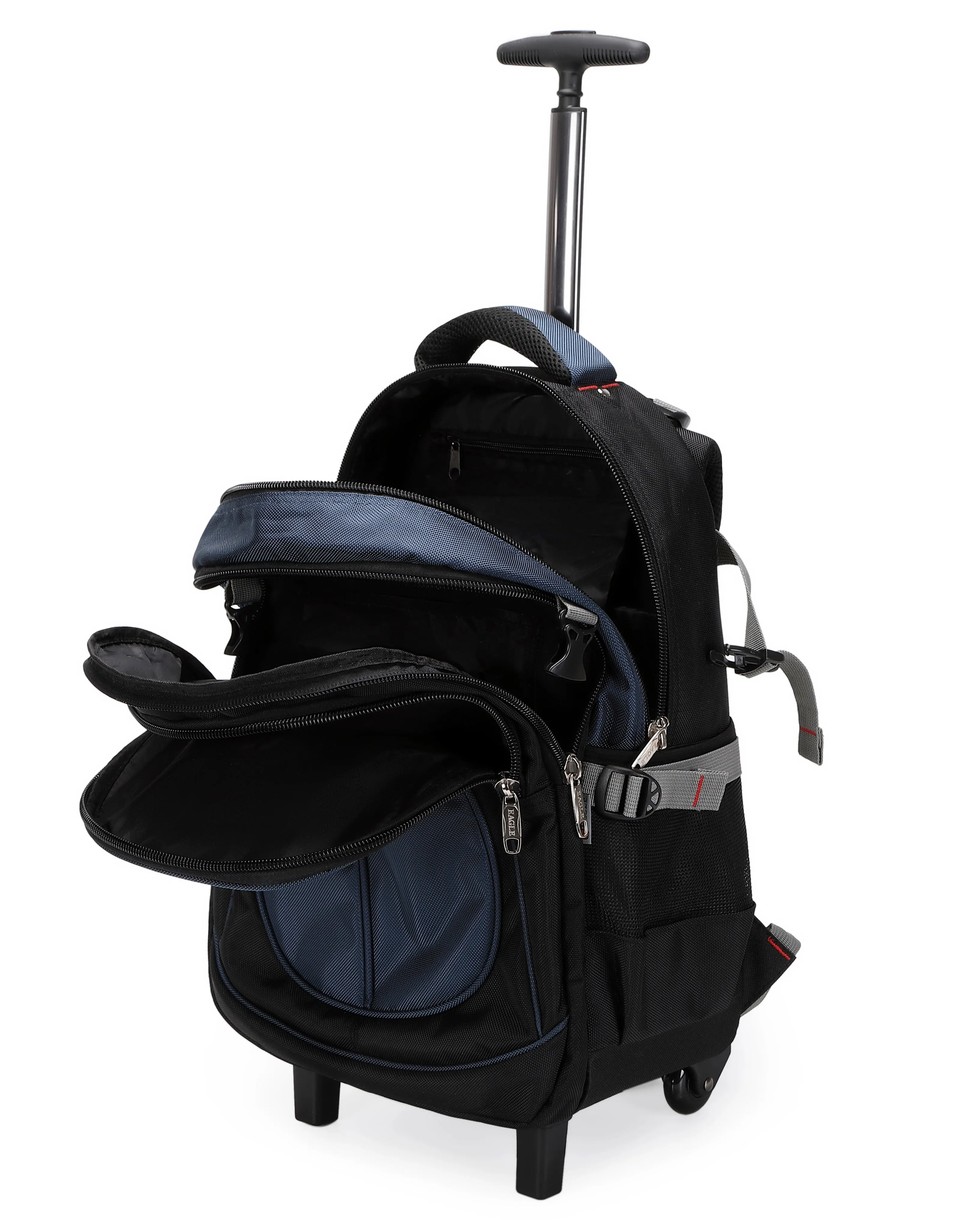 2in1 Laptop Backpack and Luggage with Wheels
