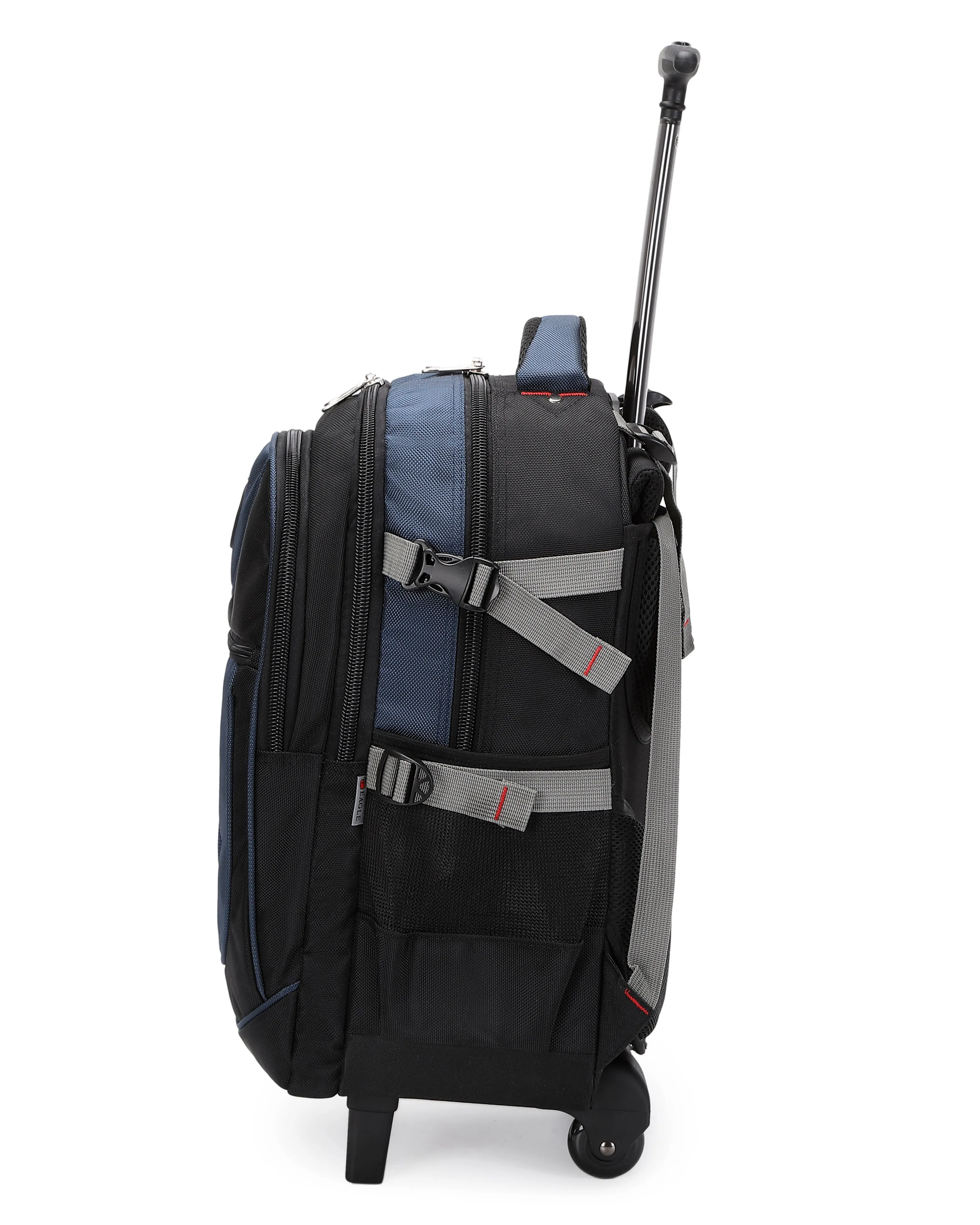 2in1 Laptop Backpack and Luggage with Wheels
