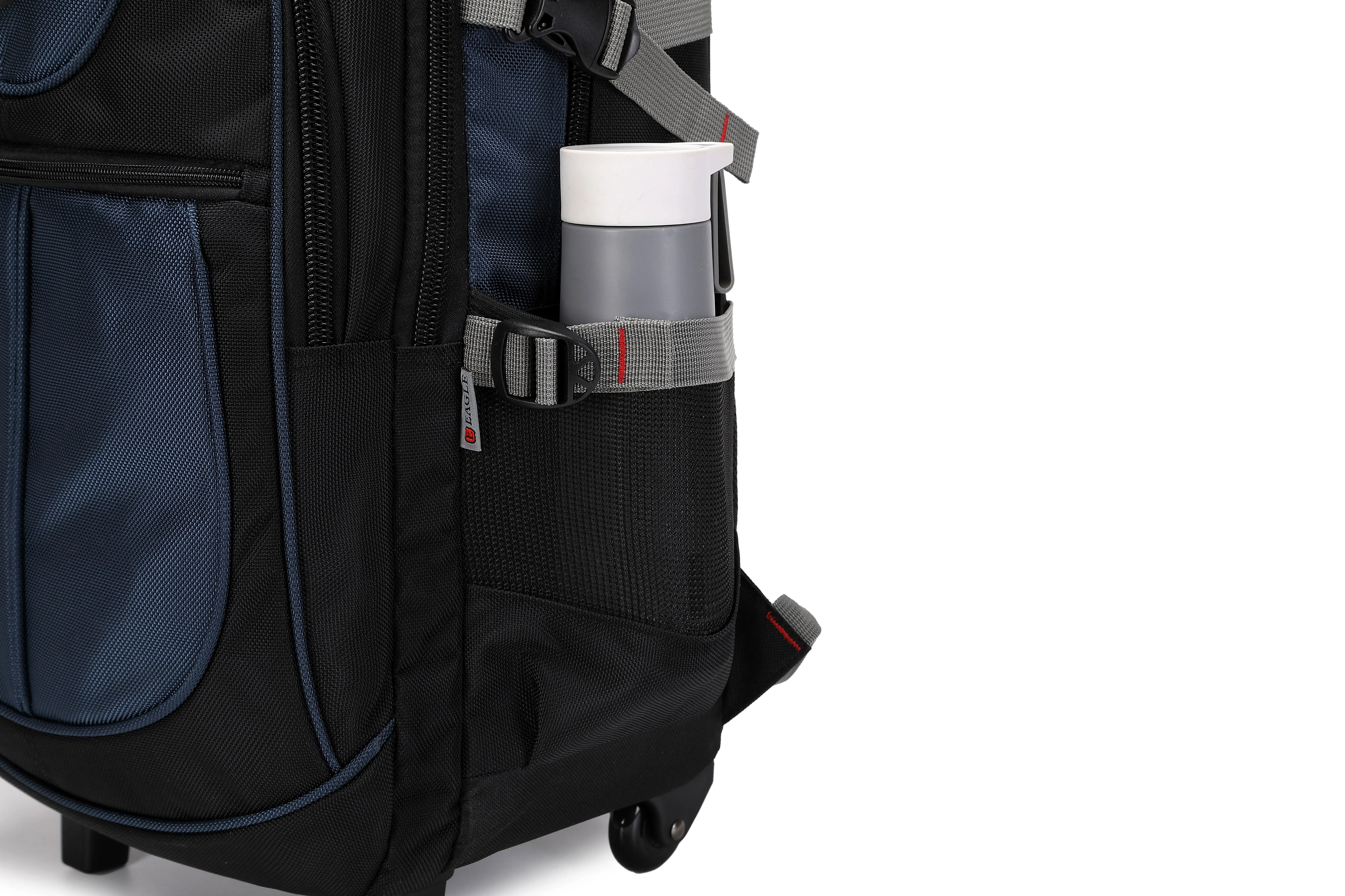 2in1 Laptop Backpack and Luggage with Wheels