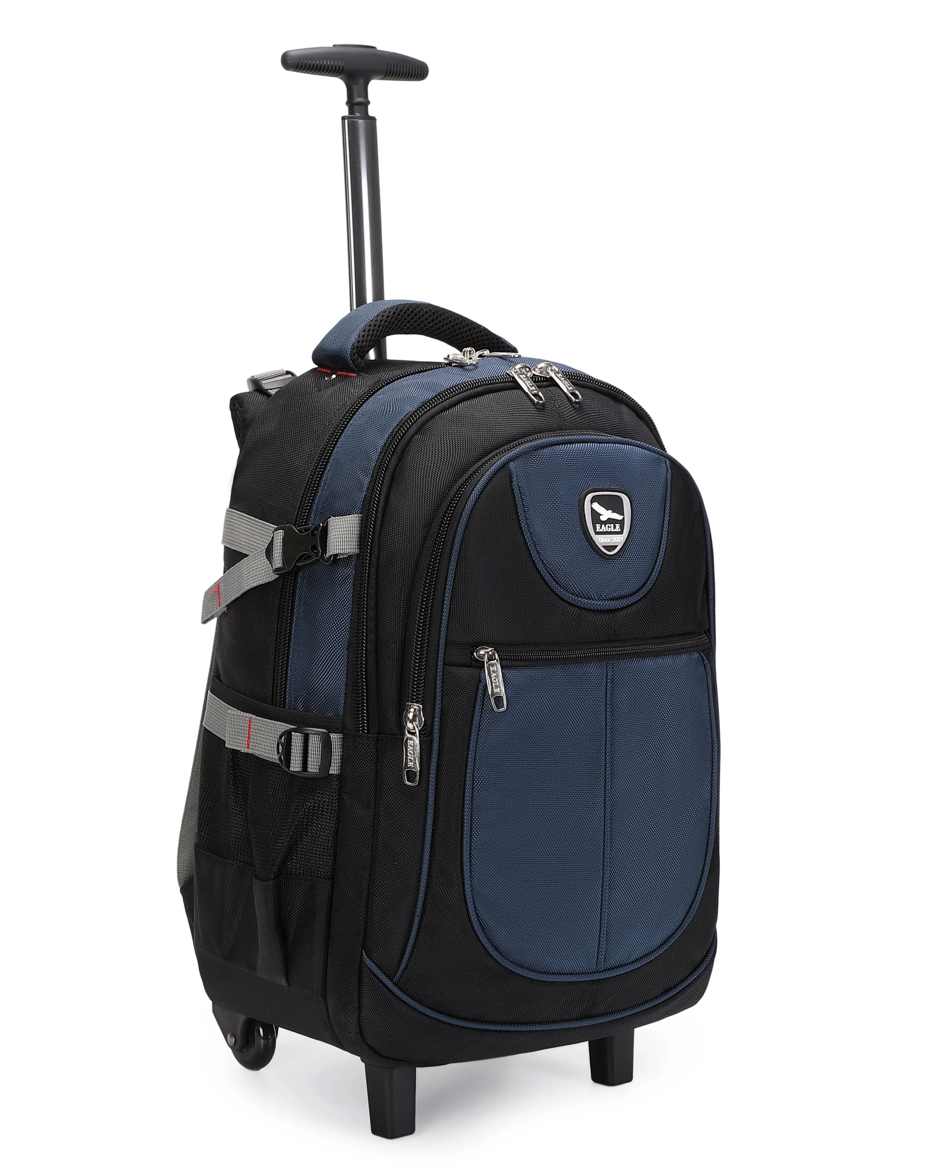 2in1 Laptop Backpack and Luggage with Wheels