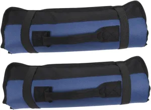 2pcs Chef Knife Roll Bag Cutlery Storage Roll for Outdoor Multi-function Knife Organizer Soft Lining Handle
