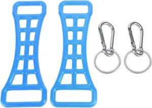 2pcs Ski Boot Buckle Assist Tool, Shoes Buckle Extender Tool, Multifunctional Skiing Boot Buckle Fastening Aid, for Ski Enthusiasts, Ski Boot Buckle Lever with Hanging Buckle