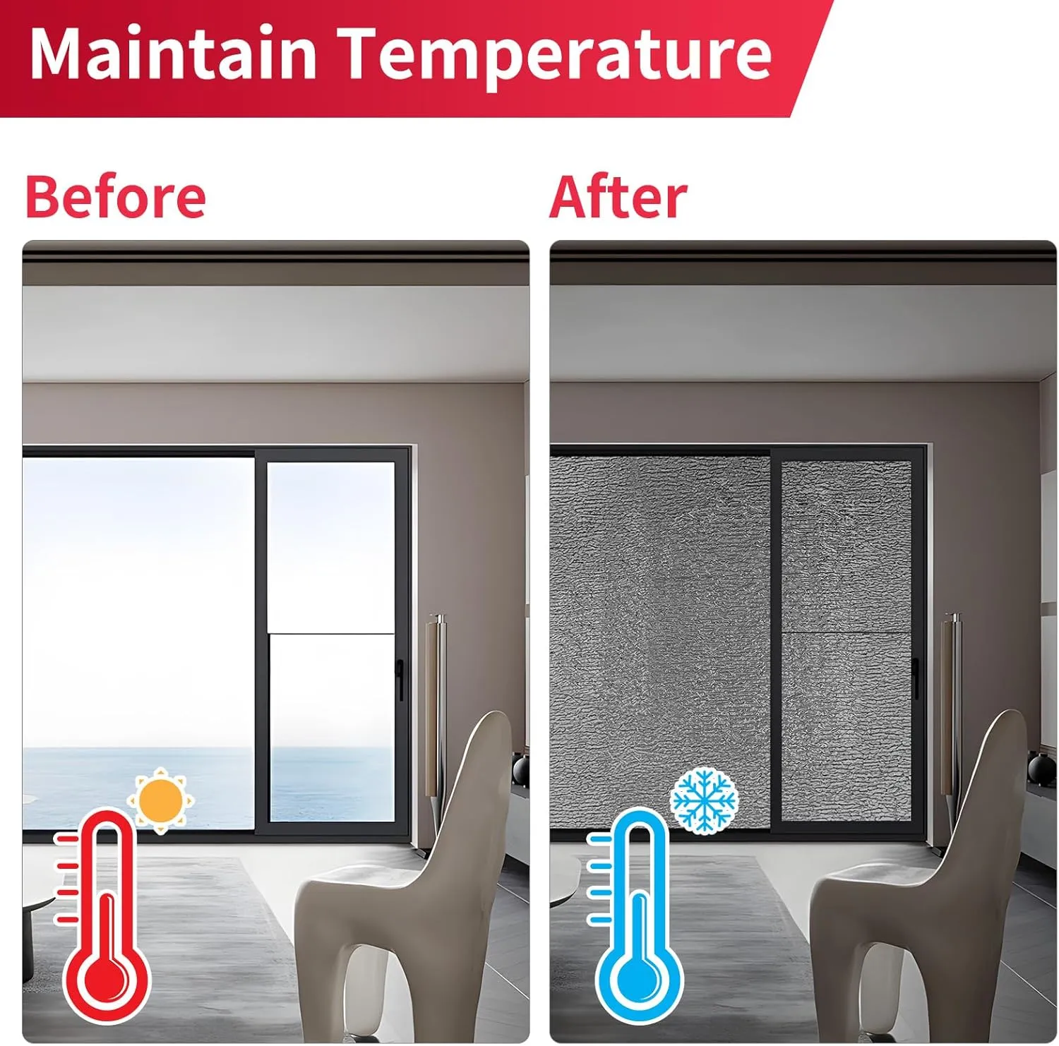 3 MM Reflective 16" X 25' Double-Sided Aluminium Insulation Foam Blanket Barrier, Thermal Shield Pearl Cotton Velcro, for RV Window Garage Door Summer Heat