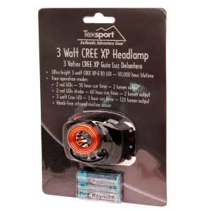 3w Cree Xp Head Lamp