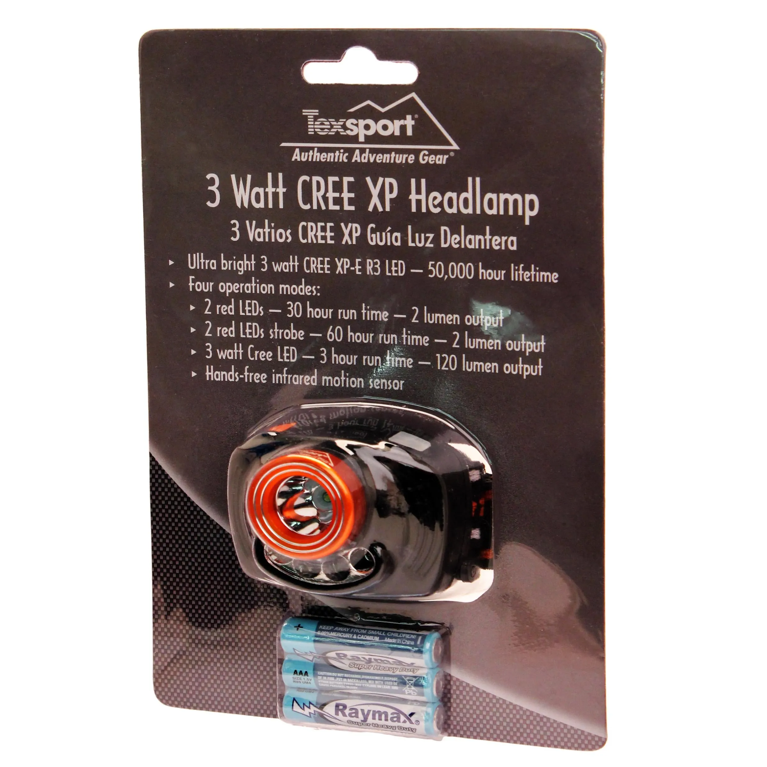 3w Cree Xp Head Lamp
