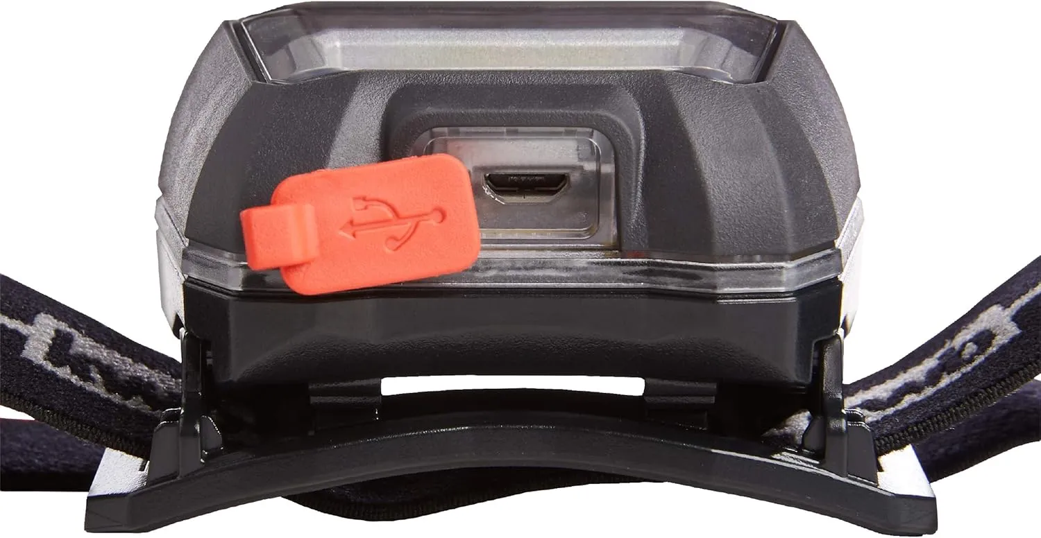 3W Headlamp with Motion Sensor, COB LED Technology, 1500mAh Li-Ion Battery, ANSI FL1 Standard, 2 Lighting Modes