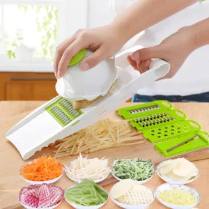5 in 1 Multi-function Plastic Vegetable Fruit Slicer