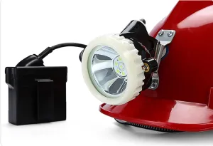 5000Mah High Lumen LED Mining Headlamp,Explosion Proof Coal Mine Headlamp Waterproof Miner Safety Cap Light for Outdoor Hiking Camping Fishing