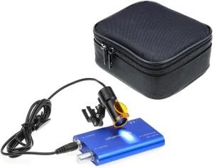 5W LED Portable Head Lamp Headlight,Headlamp with Insert Clip Filter for Binocular Loupes (Blue), RA-007KSJZ
