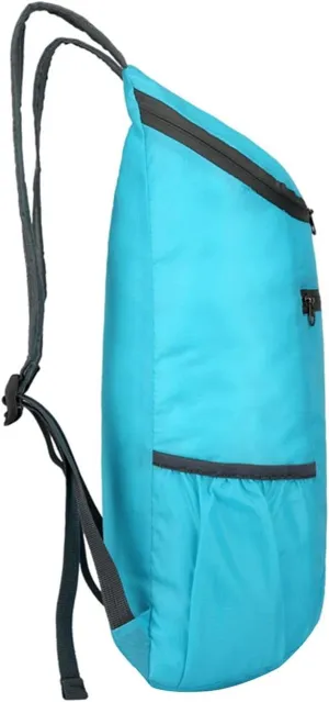 5X Outdoor Backpack for Adventure Seekers - Portable Daypack for Hikers and Campers Light Blue