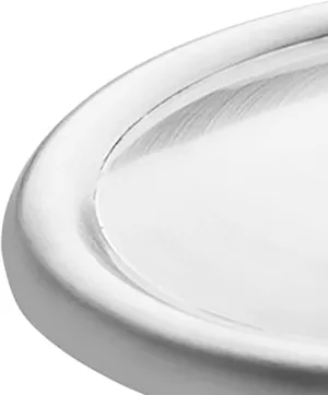 5xCup Lid Camping Pot Lid Heat Resistance Stainless Steel for Water Cup Coffee Mug Lid for Indoor Outdoor BBQ Grilling Trekking