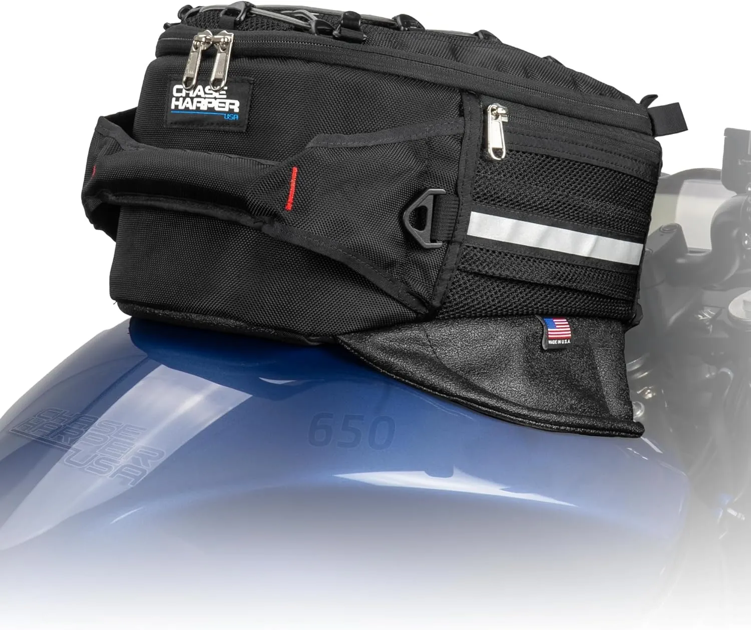 650M Magnetic Tank Bag - Water-Resistant, Tear-Resistant, Industrial Grade Ballistic Nylon with Anti-Scratch Rubberized Polymer Bottom, Super Strong Neodymium Magnets