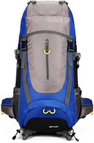 65L Outdoor Waterproof And Wear-resistant Camping Climbing Bag Hiking Mountaineering Backpacks Sport Bag