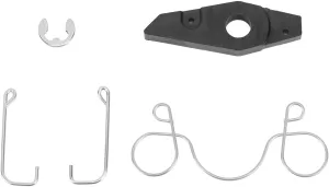 677 15741 01 Outboard Starter Pawl,Iron Outboard Drive Pawl Spring Set for 2 Stroke 4 to 5HPs Outboard Engines