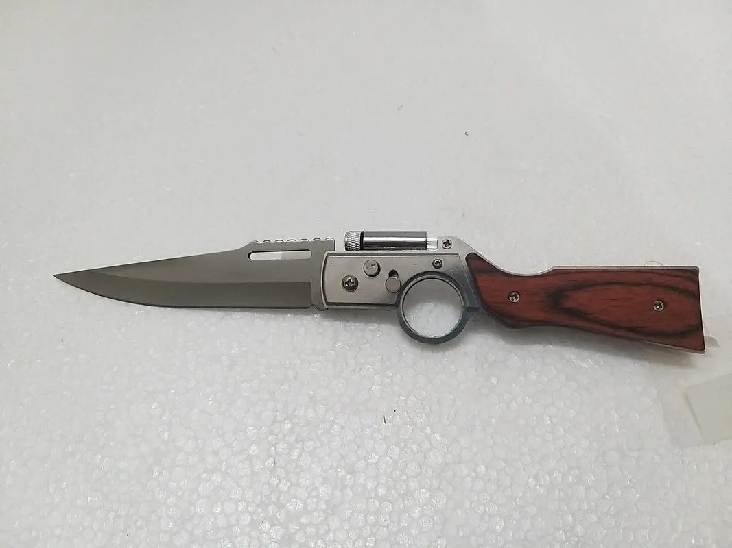 7088 Wooden Foldable Knife for kitchen, home and chefs knife (1364)