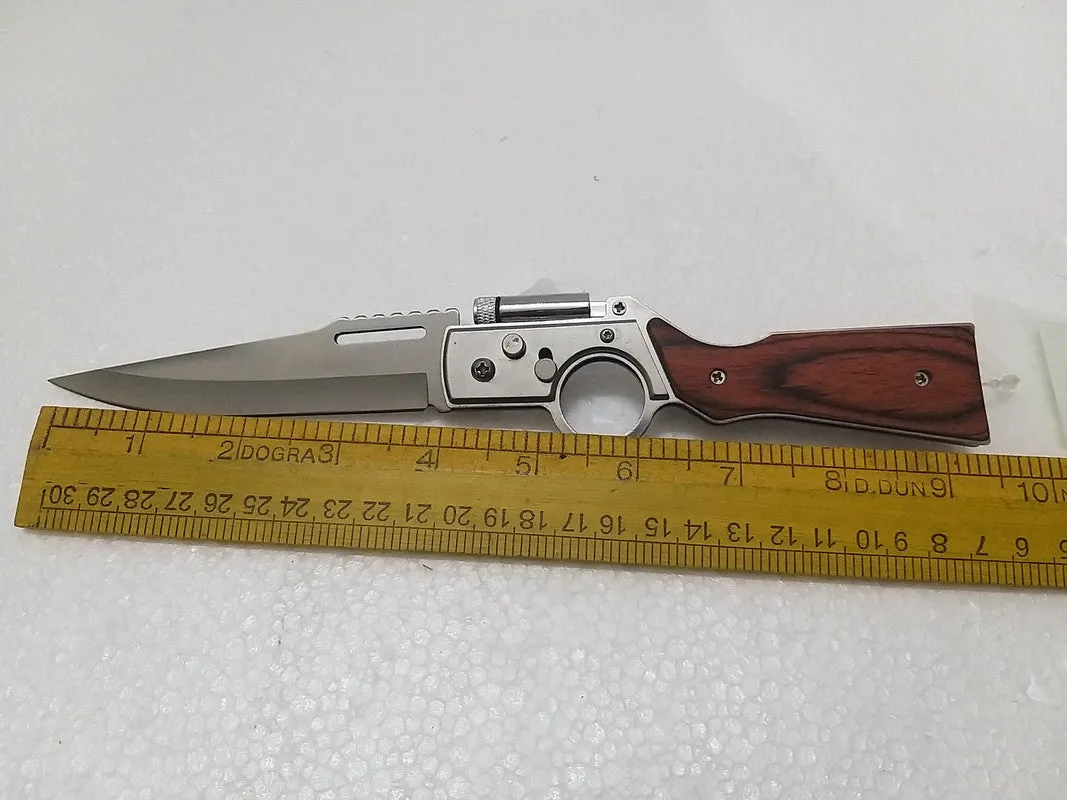 7088 Wooden Foldable Knife for kitchen, home and chefs knife (1364)