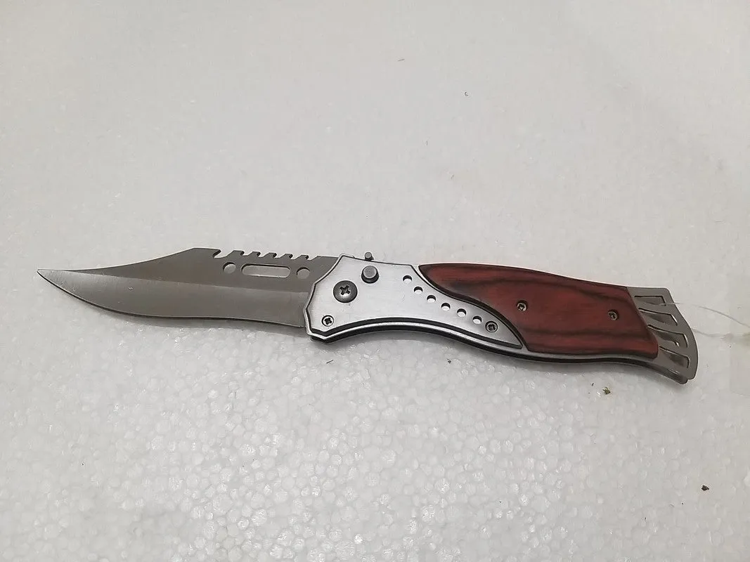 718 Wooden Foldable Knife for kitchen, home and chefs knife (1348)