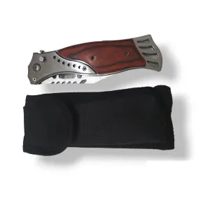 718 Wooden Foldable Knife for kitchen, home and chefs knife (1348)