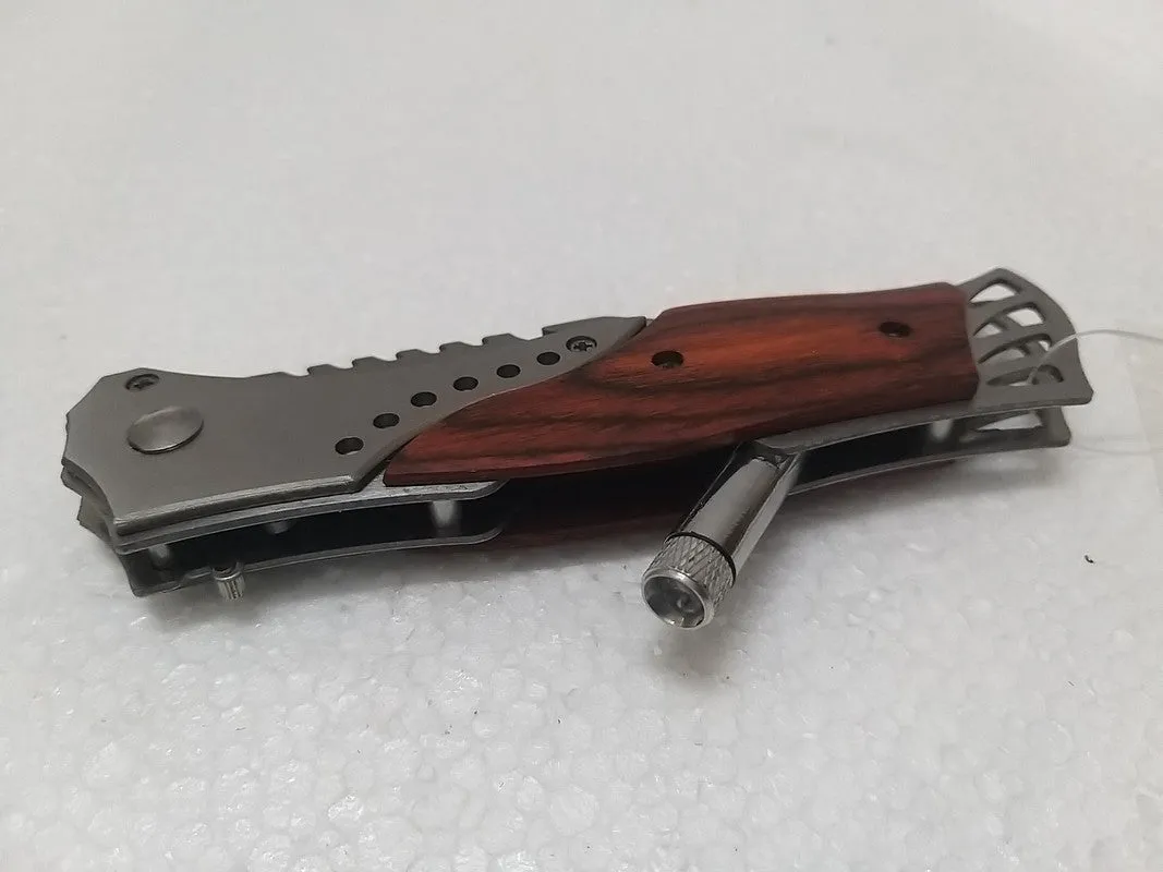 718 Wooden Foldable Knife for kitchen, home and chefs knife (1348)