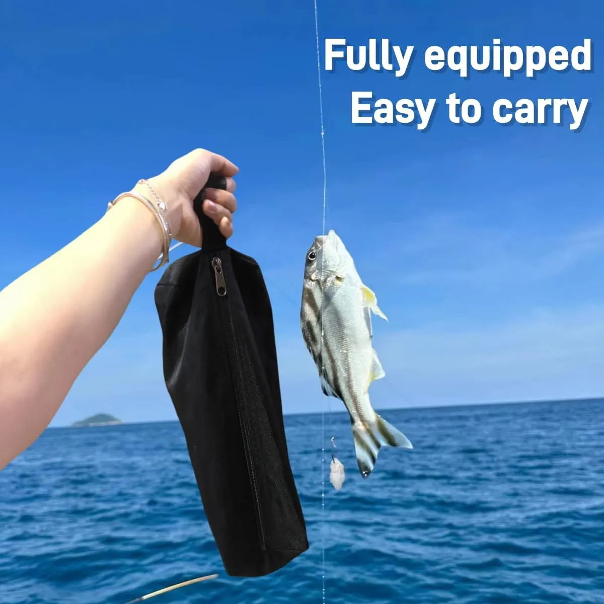 7PCS Fishing Knife Set, Fish Cleaning Kit, Filet Knife for Fish, Fish Scale Cleaning Brush, Multi-Functional Scissors, Gloves, Fishbone Tweezers, Storage Bag,Fishing Accessories,Fishing Tool Kit