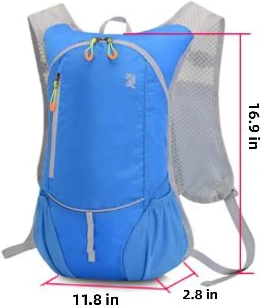 8L Hydropack Backpack，Lightweight Hydration Pack，Ultimate Running Hydration Vest - Adjustable Hydration Pack for Marathon Training and Hiking, Running, Biking