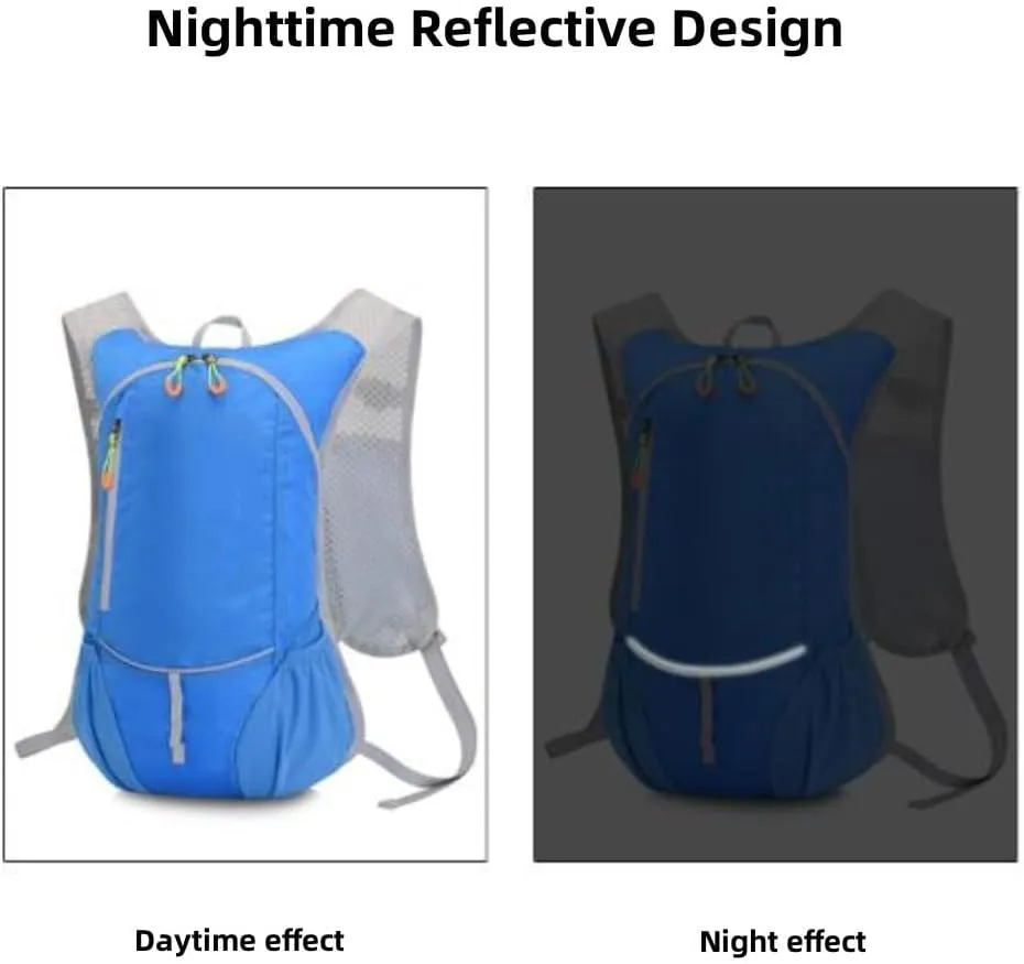 8L Hydropack Backpack，Lightweight Hydration Pack，Ultimate Running Hydration Vest - Adjustable Hydration Pack for Marathon Training and Hiking, Running, Biking