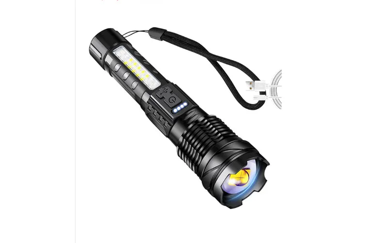 900000 Lumens XHP50 Zoom Flashlight LED Rechargeable Lamp Torch $13.99 Don't Pay$23.99info